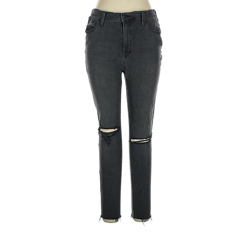 Madewell Size 33 9' Mid -Rise Skinny Jeans EUC